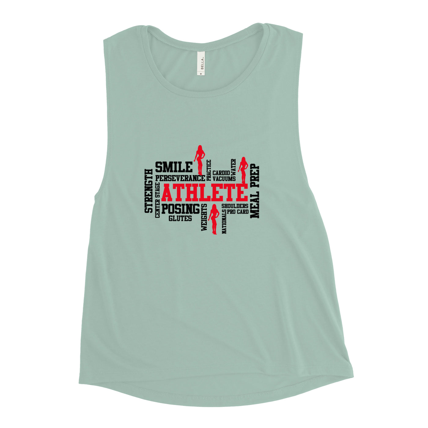 Ladies Muscle Tank Top- Athlete 2