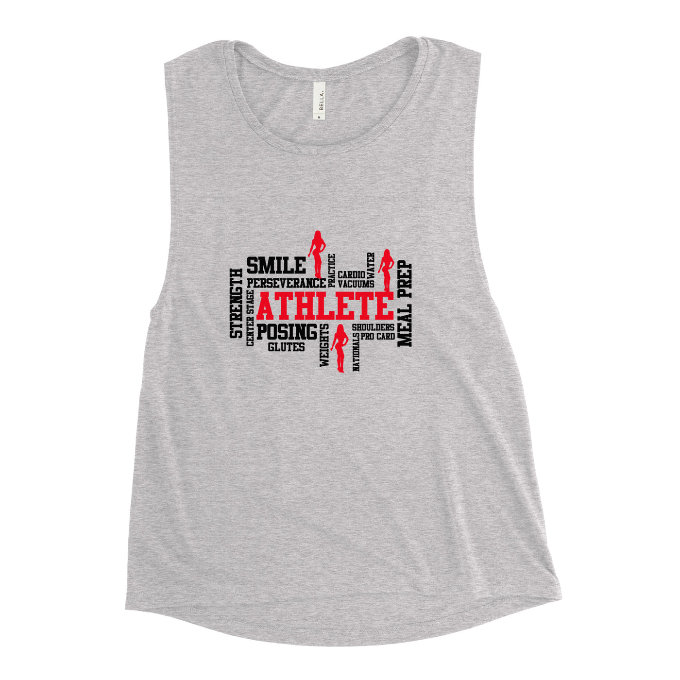 Ladies Muscle Tank Top- Athlete 2