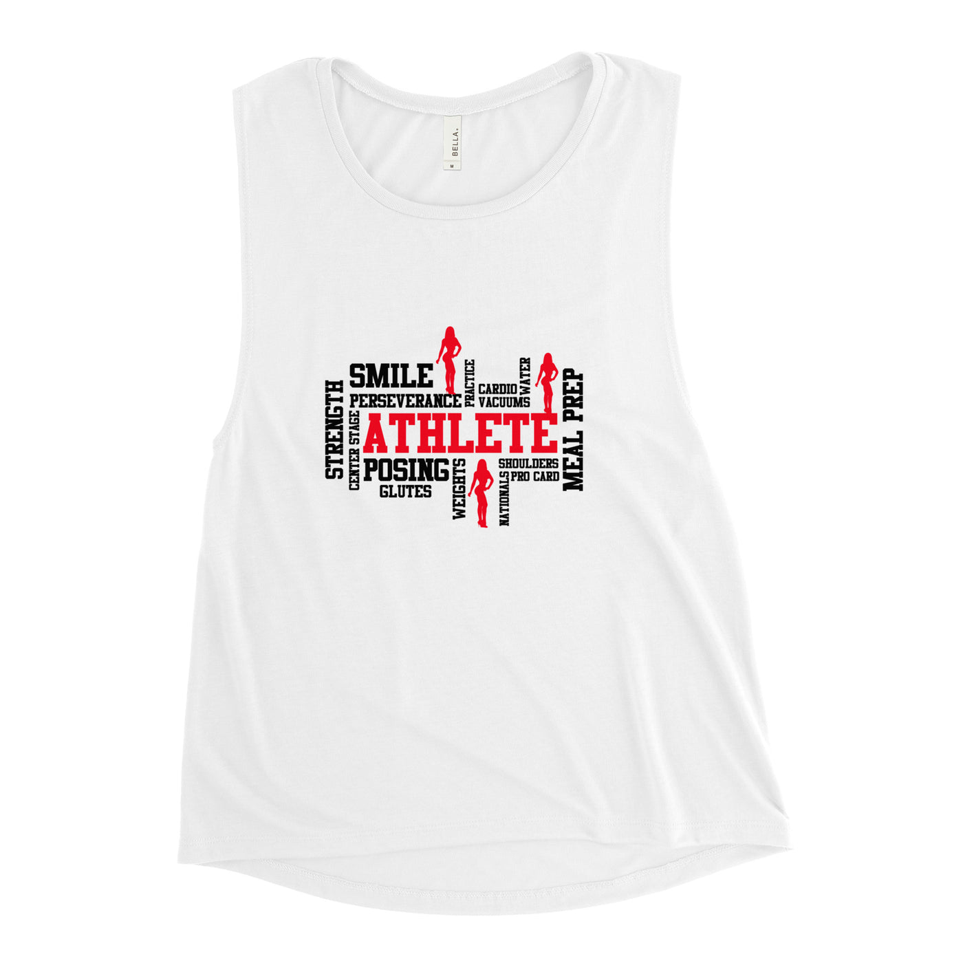 Ladies Muscle Tank Top- Athlete 2