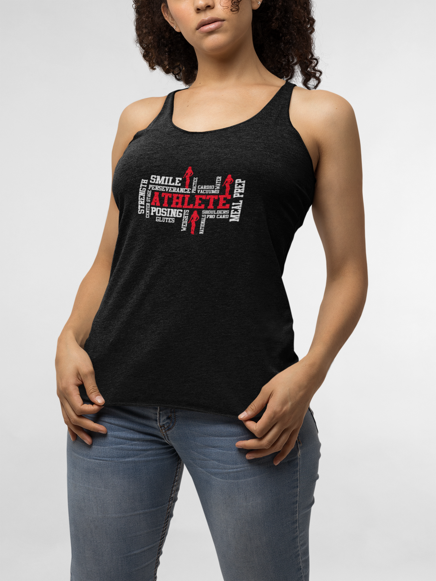 Ladies Racerback Tank Top - Athlete 2