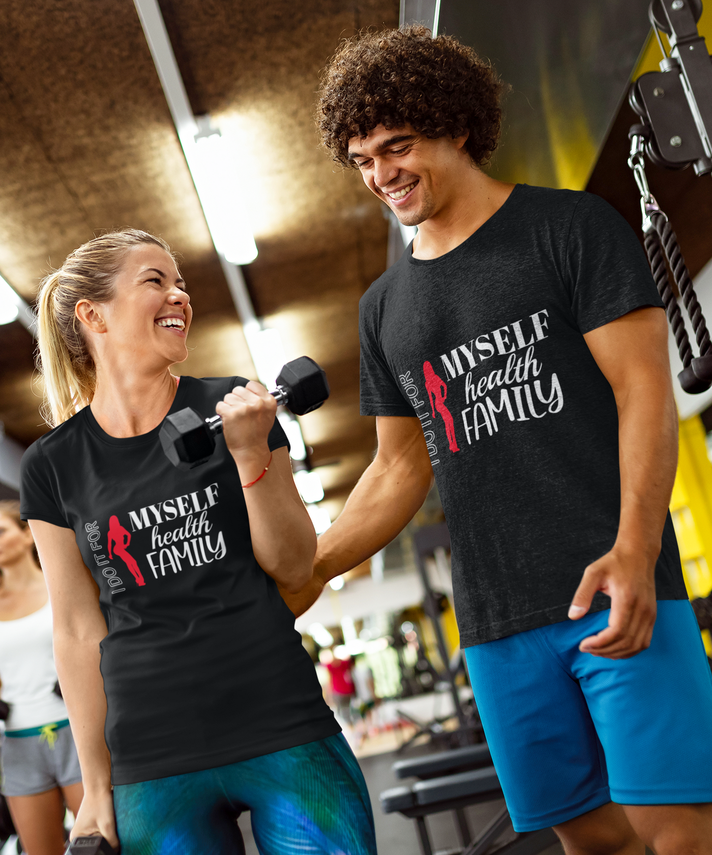 Unisex T-Shirt - I Do It For Myself Health Family