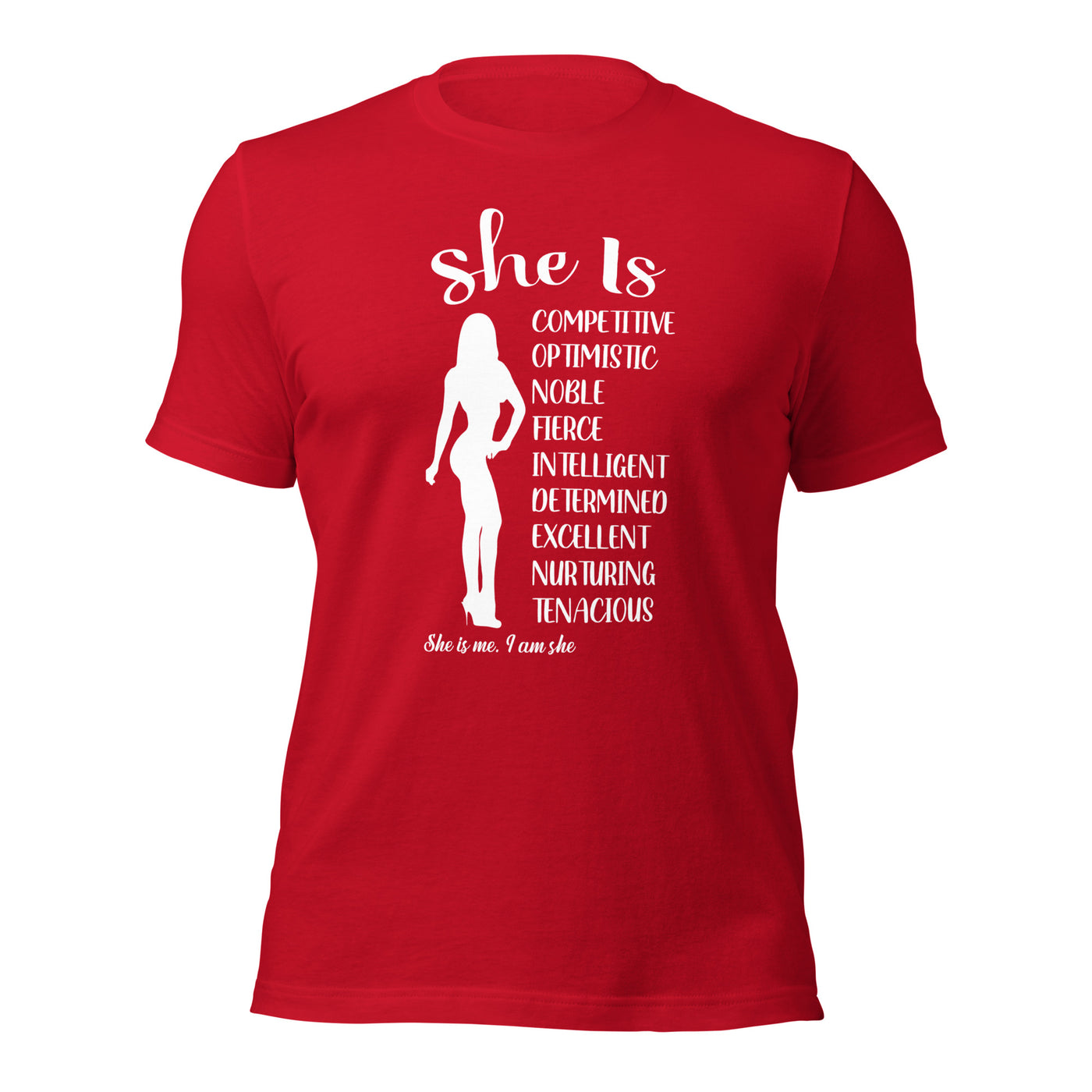 Unisex T-Shirt - She's Competitive