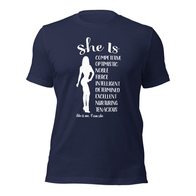 Unisex T-Shirt - She's Competitive