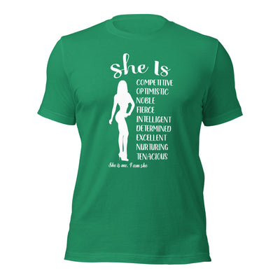 Unisex T-Shirt - She's Competitive