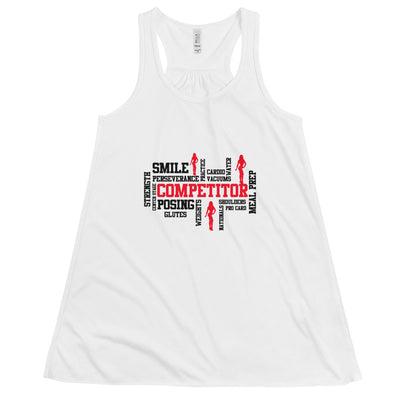 Women's Flowy Racerback Tank Top - Competition