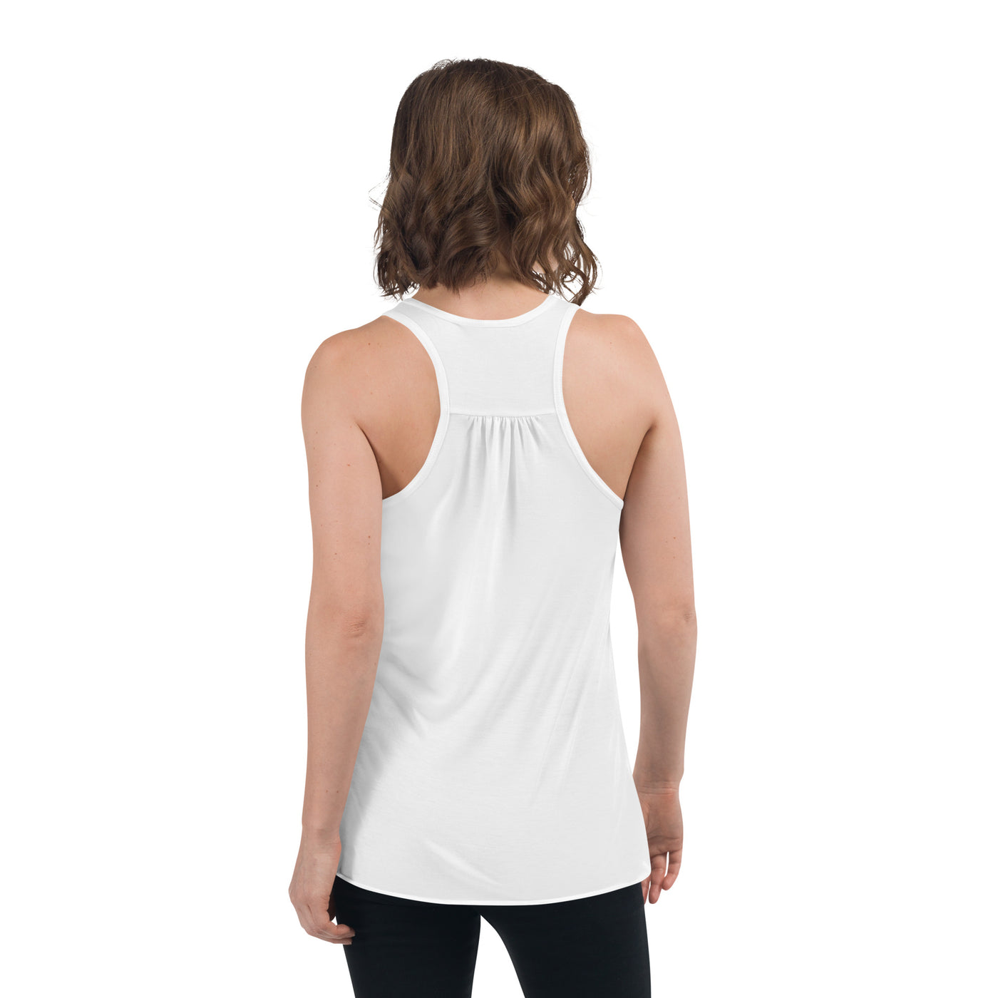 Women's Flowy Racerback Tank - She Believed